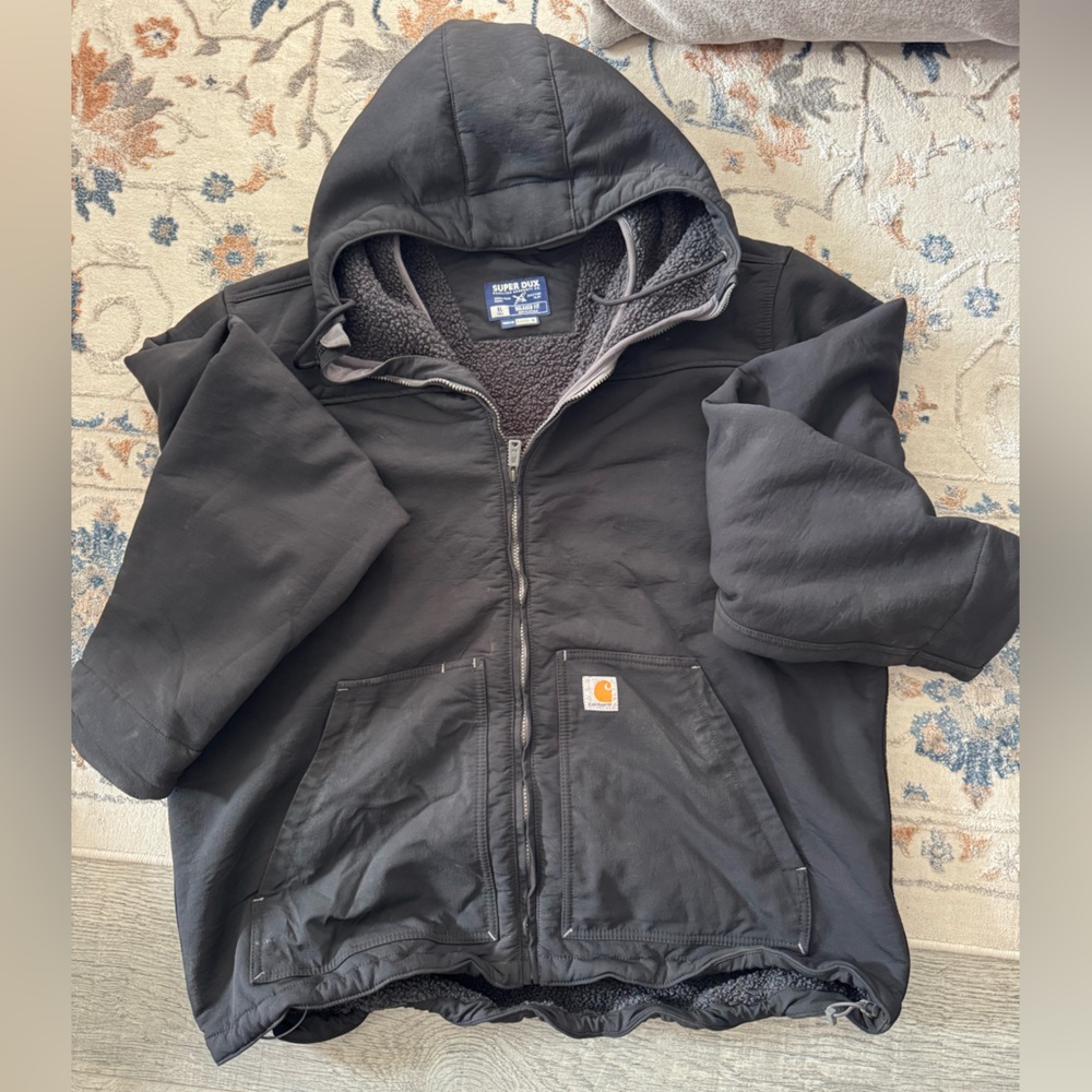 Carhartt Super Dux Black Jacket